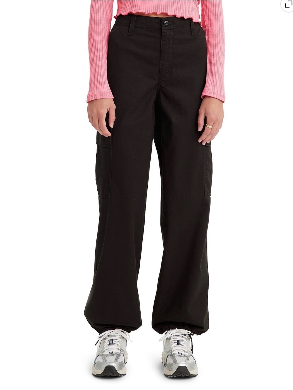 Levi's Women’s Black '94 Baggy Cargo Pants
